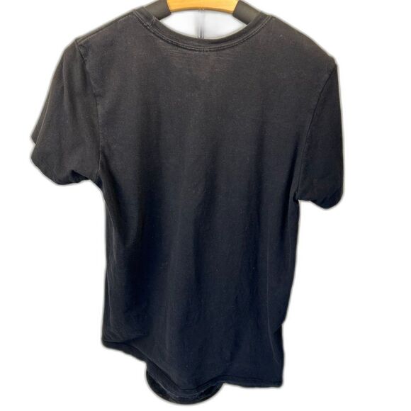 Pacific Brand Oliver Tree T-Shirt Mn's Sz M Blk Man On Duel Razor Scooters - Picture 2 of 5